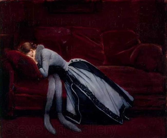Jean Beraud After the Misdeed Norge oil painting art
